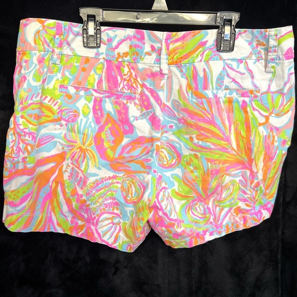 🩷💚Lilly Pulitzer | Callahan Scuba To Cuba Shorts  SZ 8- EUC🩷💚 - Picture 9 of 13